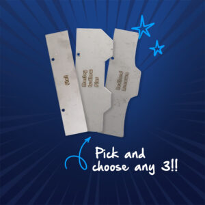 skyScraper® Pack of 3 Replacement Blades