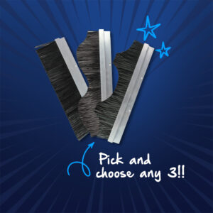 skyScraper® Pack of 3 Replacement Brushes