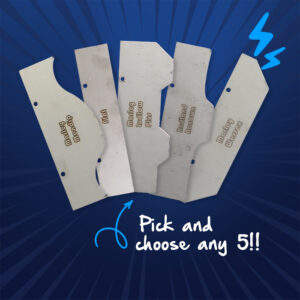 skyScraper® Pack of 5 Replacement Blades